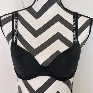 Victoria's Secret Padded Black Bra - 34A